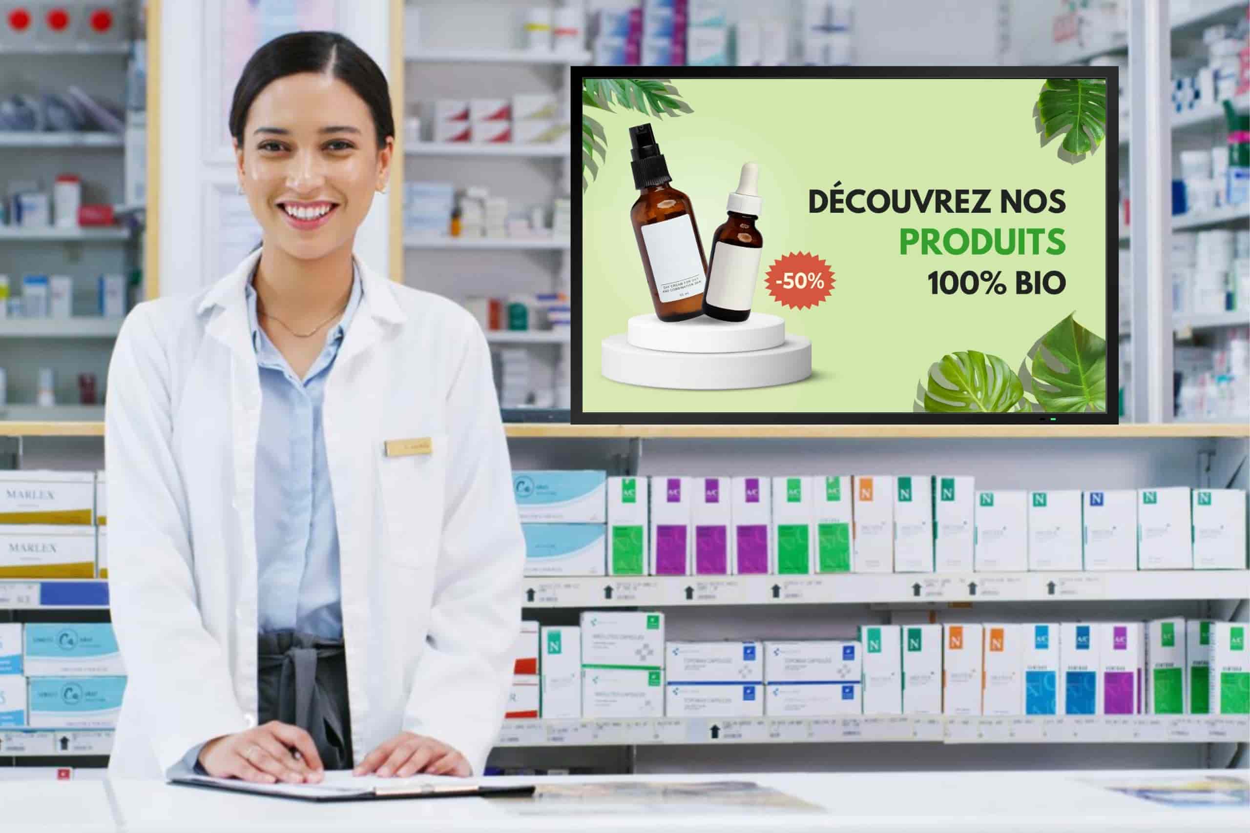 L'affichage dynamique pour les marques cosmétiques en Tunisie