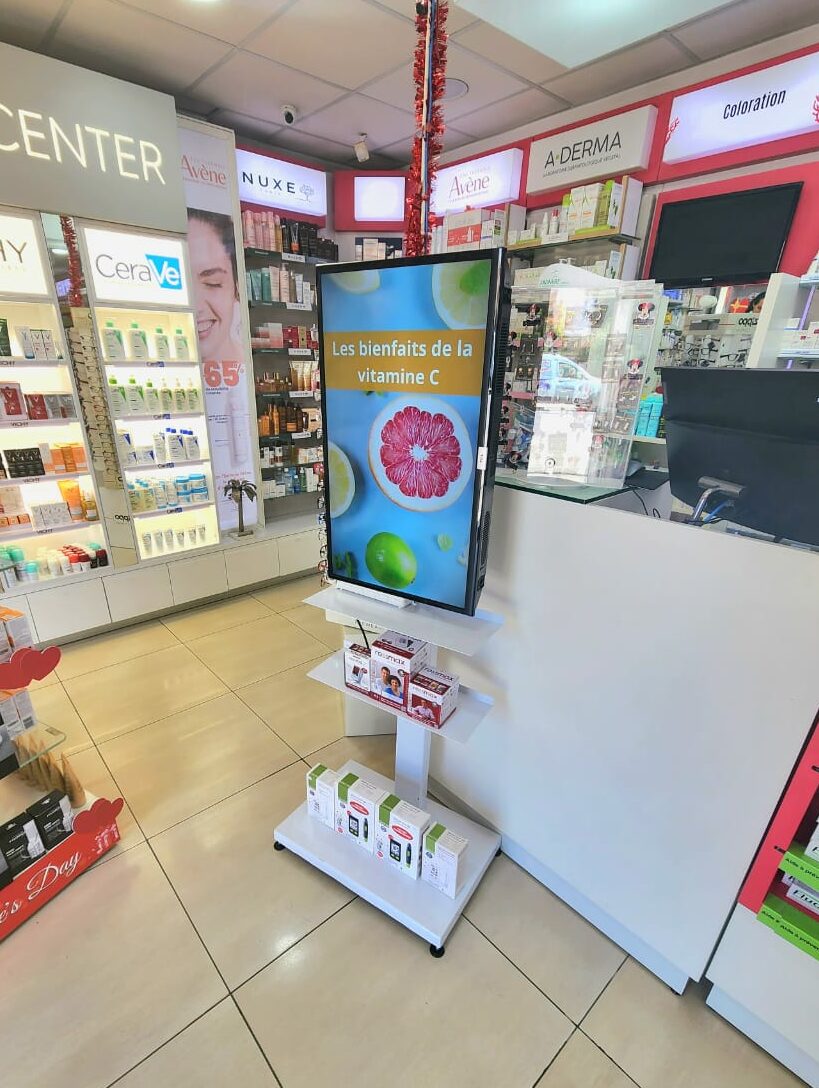 pharma screen exemple